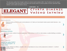 Tablet Screenshot of elegantfm.cz